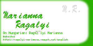 marianna ragalyi business card